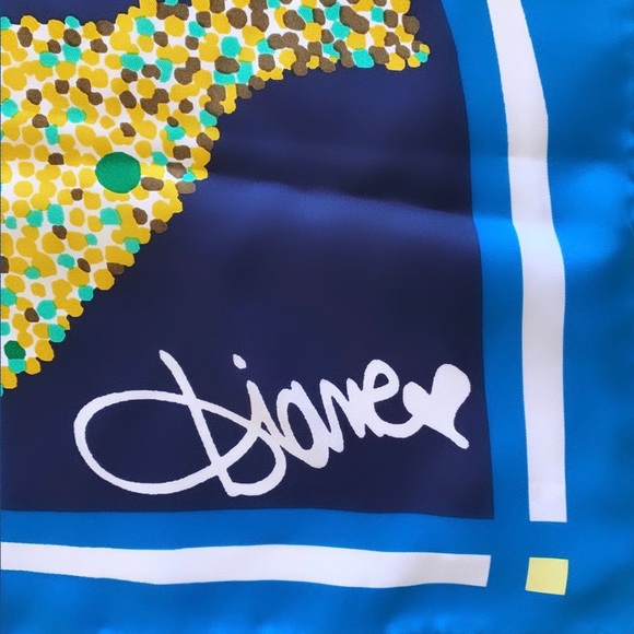 DVF Silk Scarf - Picture 2 of 3